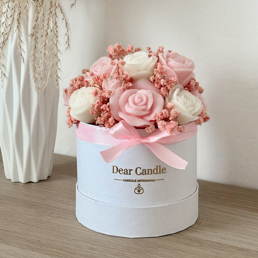 Bouquet di Candele - Sweet Rose