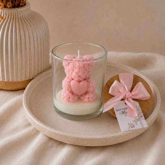 Bomboniera - Teddy Candle