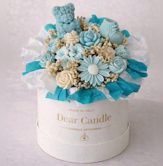 Bouquet di Candele - Baby Blue